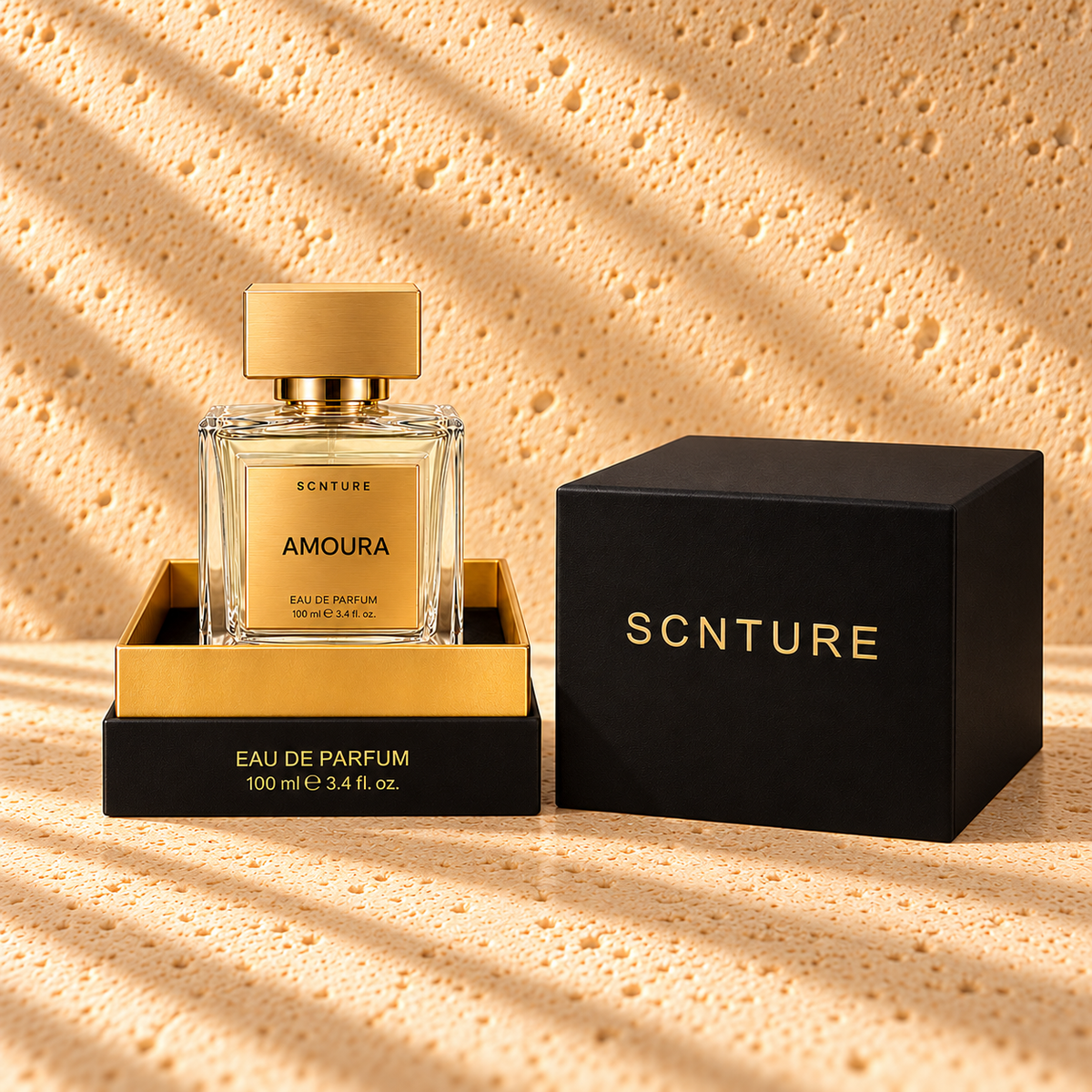 Luxury fragrance bottle
