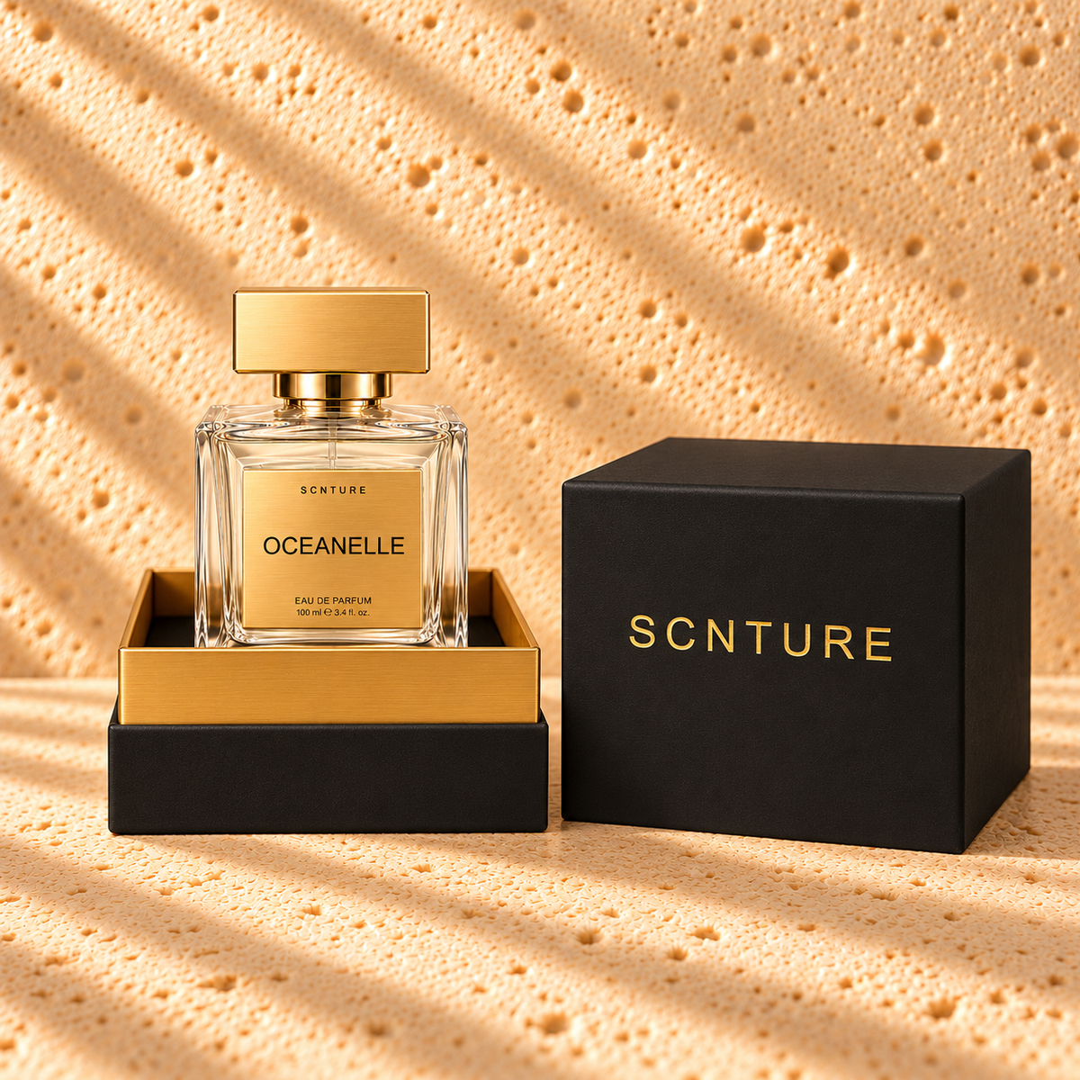 Luxury fragrance bottle